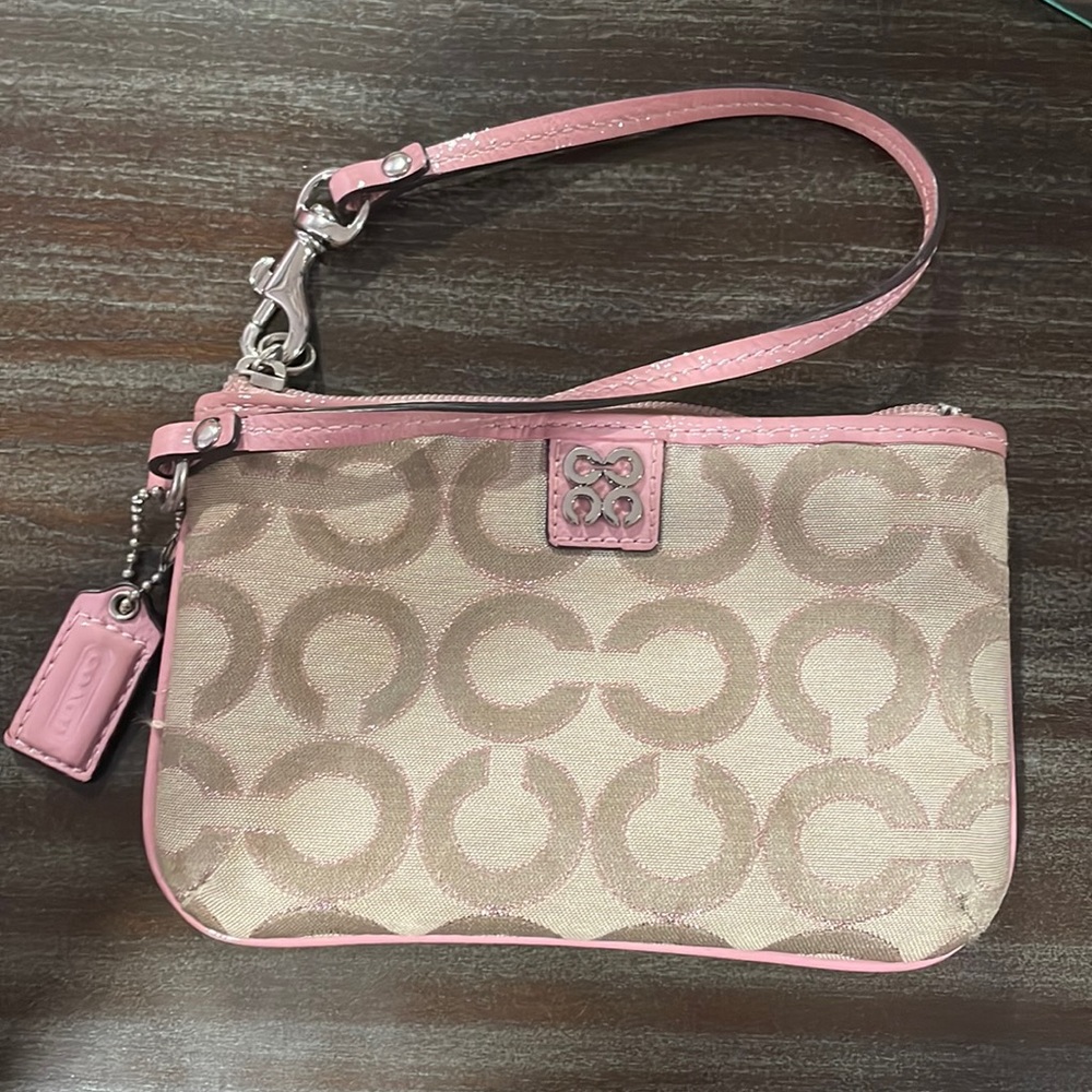 Coach wristlet